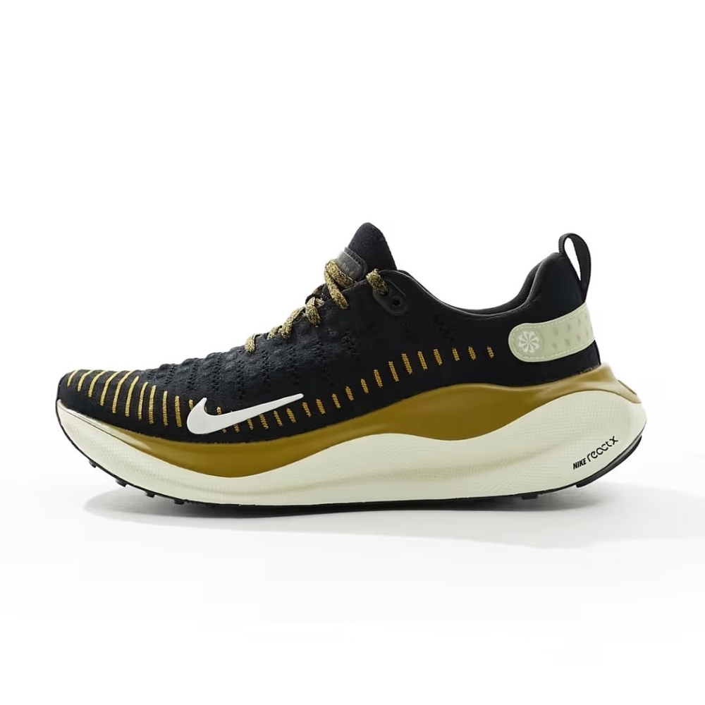 Nike Reactx Infinity Run 4 Black/sea Glass-Bronzine DR665 006 - Picture 2 of 16